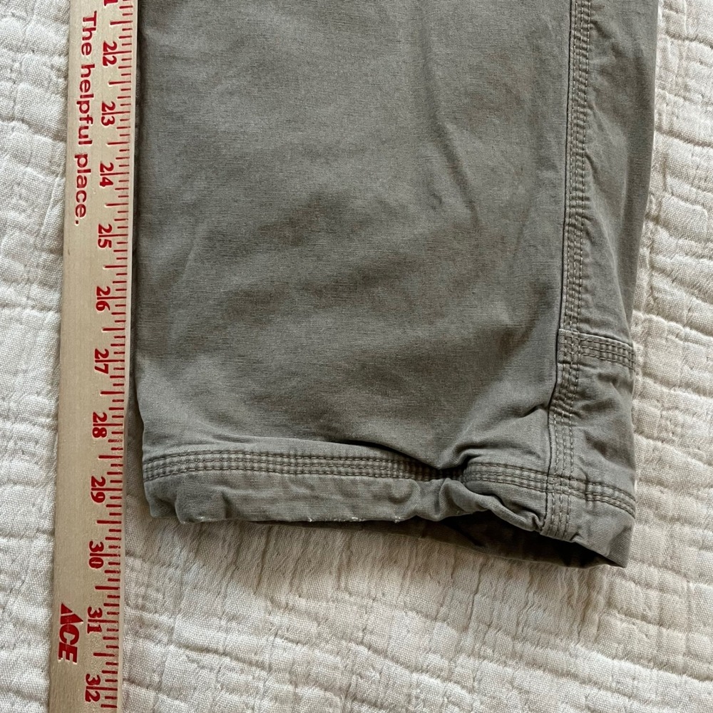 PrAna Brion Flannel Lined Pants Men's Tan Canvas‎ - Picture 9 of 9